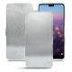 Housse cuir Huawei P20 Pro - Platinium ( Pantone 877C ) 