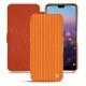 Housse cuir Huawei P20 Pro - Abaca arancio