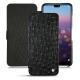 Housse cuir Huawei P20 Pro - Autruche nero