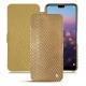 Capa em pele Huawei P20 Pro - Serpent sabbia