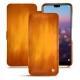 Housse cuir Huawei P20 Pro - Orange Patine