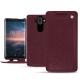 Capa em pele Nokia 8 Sirocco - Lie de vin ( Pantone 5115C ) 