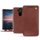 Funda de piel Nokia 8 Sirocco - Passion vintage ( Glutton - Red ) 