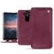 Capa em pele Nokia 8 Sirocco - Prune vintage ( Pantone 512C ) 