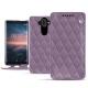 Housse cuir Nokia 8 Sirocco - Lilas - Couture ( Nappa - Pantone 2645U ) 
