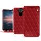 Funda de piel Nokia 8 Sirocco - Rouge - Couture ( Nappa - Pantone 199C ) 