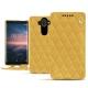 Housse cuir Nokia 8 Sirocco - Mimosa - Couture ( Pantone 141C ) 