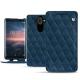 Housse cuir Nokia 8 Sirocco - Blu mediterran - Couture