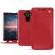 Funda de piel Nokia 8 Sirocco - Rouge troupelenc