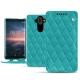 Custodia in pelle Nokia 8 Sirocco - Bleu fluo - Couture
