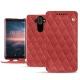 가죽 커버 Nokia 8 Sirocco - Cerise vintage - Couture