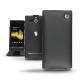 Lederschutzhülle Sony Xperia U  - Noir ( Nappa - Black ) 