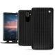 Housse cuir Nokia 8 Sirocco - Abaca nero
