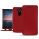 Capa em pele Nokia 8 Sirocco - Rouge PU