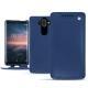 Housse cuir Nokia 8 Sirocco - Bleu frisson