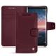 Custodia in pelle Nokia 8 Sirocco - Lie de vin ( Pantone 5115C ) 