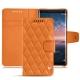Custodia in pelle Nokia 8 Sirocco - Orange - Couture ( Nappa - Pantone 1495U ) 