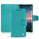 Housse cuir Nokia 8 Sirocco - Bleu fluo
