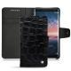 Lederschutzhülle Nokia 8 Sirocco - Crocodile nero