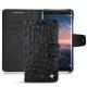 Custodia in pelle Nokia 8 Sirocco - Autruche nero