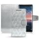 Custodia in pelle Nokia 8 Sirocco - Platinium - Couture