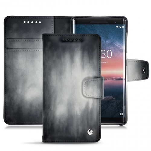 Etuis, Housses et coques sur-mesure fabriqués main pour Nokia 8 SiroccoGris Patine