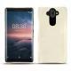 Capa em pele Nokia 8 Sirocco - Blanc (  Nappa - White ) 
