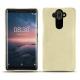 レザーケース Nokia 8 Sirocco - Beige ( Nappa - Pantone 7502C ) 