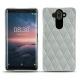 Lederschutzhülle Nokia 8 Sirocco - Gris - Couture ( Nappa - Pantone W428C ) 
