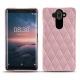Funda de piel Nokia 8 Sirocco - Rose - Couture ( Nappa - Pantone 2365C ) 