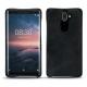 レザーケース Nokia 8 Sirocco - Dark vintage ( Roughtcut - Black#5256 ) 
