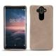 レザーケース Nokia 8 Sirocco - Taupe vintage ( Pantone 7530C ) 