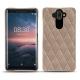 Custodia in pelle Nokia 8 Sirocco - Taupe vintage - Couture