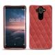 Custodia in pelle Nokia 8 Sirocco - Cerise vintage - Couture