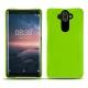Lederschutzhülle Nokia 8 Sirocco - Vert fluo