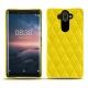 レザーケース Nokia 8 Sirocco - Jaune fluo - Couture