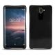 Nokia 8 Sirocco leather cover - Onyx ( Black ) 