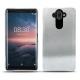 Custodia in pelle Nokia 8 Sirocco - Platinium ( Pantone 877C ) 