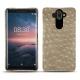 Coque cuir Nokia 8 Sirocco - Autruche desert