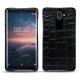 Custodia in pelle Nokia 8 Sirocco - Crocodile nero