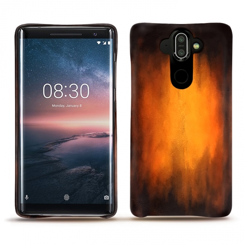 Nokia 8 Sirocco leather coverFauve Patine