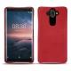 Lederschutzhülle Nokia 8 Sirocco - Rouge troupelenc