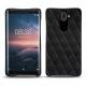 レザーケース Nokia 8 Sirocco - Negre poudro - Couture