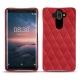 レザーケース Nokia 8 Sirocco - Rouge troupelenc - Couture