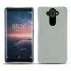 Capa em pele Nokia 8 Sirocco - Gris PU