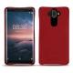 Coque cuir Nokia 8 Sirocco - Rouge PU