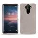 Lederschutzhülle Nokia 8 Sirocco - Taupe innocent