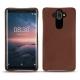 Capa em pele Nokia 8 Sirocco - Marron délicat