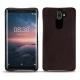 Lederschutzhülle Nokia 8 Sirocco - Marron envoûtant