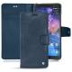 Nokia 7 Plus leather case - Jean vintage ( Roughtcut - Pantone 285U  ) 